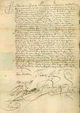 Document (Obligation de Louis Couillard à Antoine Grignon pour prêt d'argent)