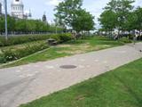 Place des Vestiges. Vue d'ensemble