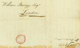 Document (Lettre de Wm Vondenvelden à Wm Berczy)