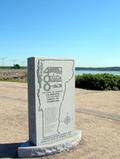 Monument de l'État du Vermont. Vue arrière