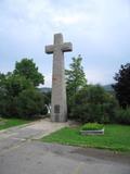 Monument en hommage à Jacques Cartier. Vue avant