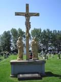 Calvaire du cimetière de Notre-Dame-des-Saints-Anges. Vue avant