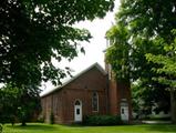Église Wesley United. Vue avant
