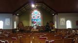 Église Knowlton United. Vue intérieure