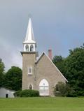 Eglise Saint-James Carmichael. Vue avant