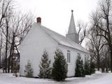 Église Grace Church. Vue arrière