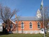 Église Lacolle United. Vue latérale