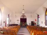 Église Lacolle United. Vue intérieure