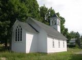 Église Saint-Aidan. Vue arrière