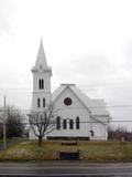 Église Roussy Memorial. Vue avant