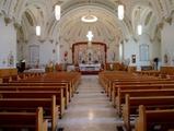 Église de la Sainte-Trinité. Vue intérieure