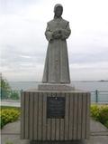 Monument de Marguerite d'Youville. Vue avant