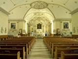 Église de Saint-François-Xavier. Vue intérieure