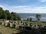 Cimetière de Sainte-Jeanne-de-Chantal. Vue d'ensemble