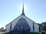Église des Saints-Martyrs-Canadiens. Vue avant