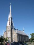 Église de Saint-Patrice. Vue latérale