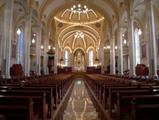 Église de Saint-François-Xavier. Vue intérieure