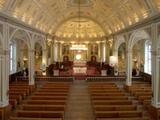 Église de Saint-Louis-de-Gonzague. Vue intérieure
