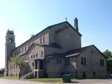 Église de l'Immaculée-Conception-de-Bellerive. Vue arrière