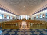 Église de Saint-Jean-Vianney. Vue intérieure