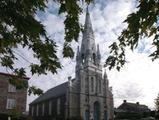Église de Saint-Hubert. Vue latérale