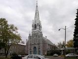 Église de Saint-Hubert. Vue latérale