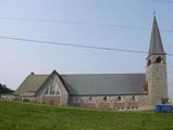 Église de Saint-Victor. Vue latérale