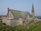 Église de Saint-Victor. Vue arrière