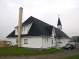 Église de Saint-Léandre. Vue arrière