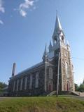 Église de Sainte-Cécile. Vue latérale