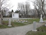 Cimetière de la congrégation des Soeurs de Notre-Dame du Saint-Rosaire. Vue d'ensemble