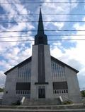 Église de Saint-Robert-Bellarmin. Vue avant