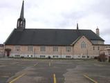 Église de Sainte-Agnès. Vue latérale