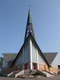 Église de Saint-Yves. Vue avant