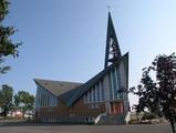 Église de Saint-Yves. Vue latérale