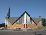 Église de Saint-Yves. Vue latérale