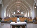 Église de Sainte-Blandine. Vue intérieure