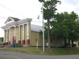 Salle communautaire de Saint-Octave. Vue latérale