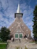 Église Sainte-Monique. Vue avant
