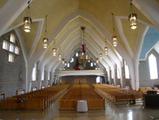Église Sainte-Monique. Vue intérieure