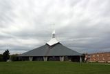 Église Notre-Dame-du-Lac-Saint-Jean. Vue arrière
