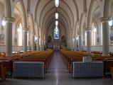 Église de Saint-Jean-de-Brébeuf. Vue intérieure