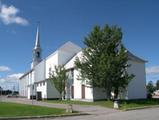 Église de Sainte-Lucie. Vue arrière