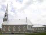 Église de Saint-Honoré-de-Témiscouata. Vue latérale