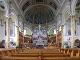 Église de Sainte-Thècle. Vue intérieure