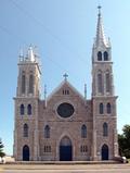 Église de Saint-Narcisse. Vue avant