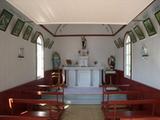 Chapelle Saint-Basile-de-Tableau. Vue intérieure