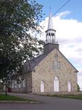 Église de Saint-Sévère. Vue avant