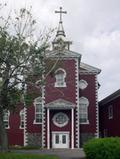 Chapelle conventuelle des Soeurs Adoratrices du Précieux-Sang. Vue avant