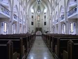Chapelle conventuelle de Saint-Joseph-de-Kermaria. Vue intérieure